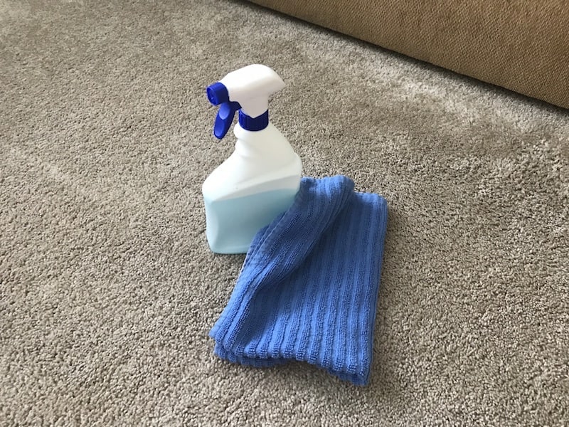 Clean pee clearance out of carpet